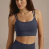 Ultimate Sports Square Neck Bra - Black