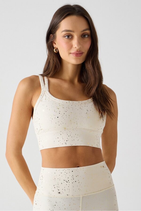 Ultimate Sports Square Neck Bra - Black